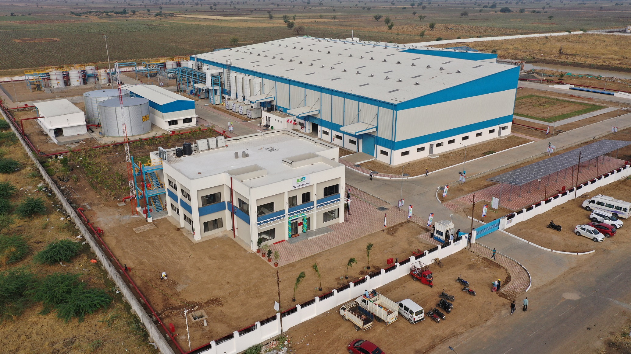 DIC ઇન્ડિયાએ 110 કરોડના રોકાણ સાથે ગુજરાતમાં ઉત્પાદન પ્લાન્ટ શરૂ કર્યો