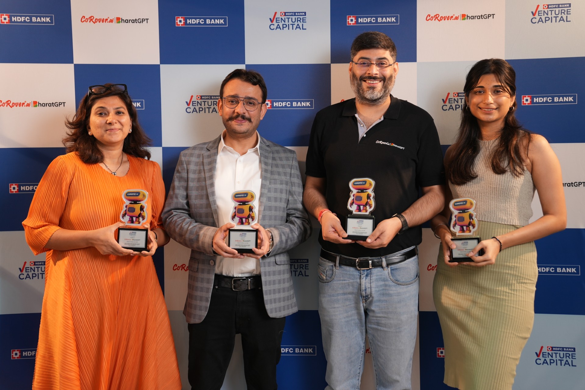 HDFC BANK એ BHARATGPT ક્રીયેટર કૉરોવરમાં રોકાણ કર્યું