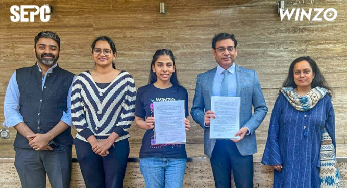 SEPC અને WinZO એ મેડ ઈન ઈન્ડિયા ગેમ્સના આઈપી તથા ટેકની નિકાસની તકો ખોલવા માટે એમઓયુ કર્યો