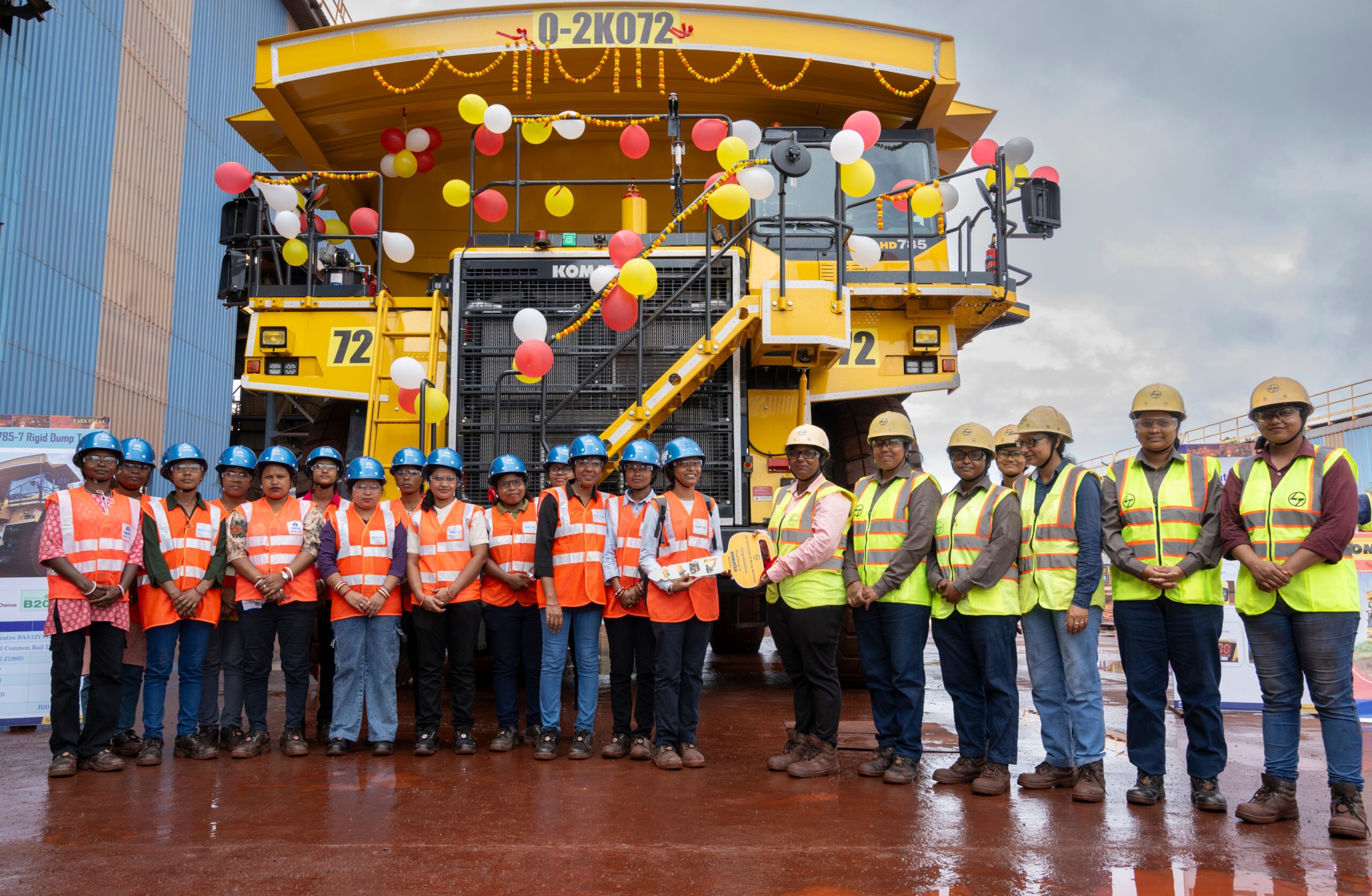 All-Women L&T Team Sets Record by Commissioning a 100-ton Payload Mining Machine in Jharkhand