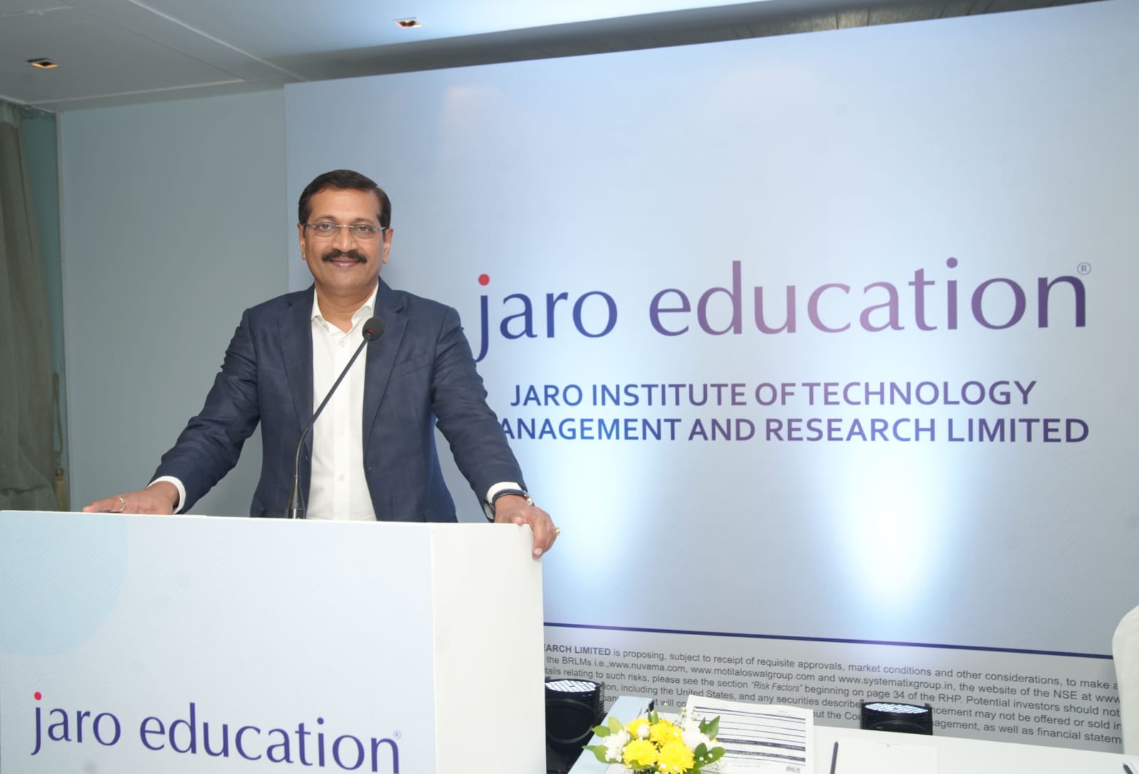 Jaro Institute of Technology Management and Research Ltd નો IPO 23 સપ્ટેમ્બરે ખૂલશે, પ્રાઈસ બેન્ડ રૂ. 846 – 890