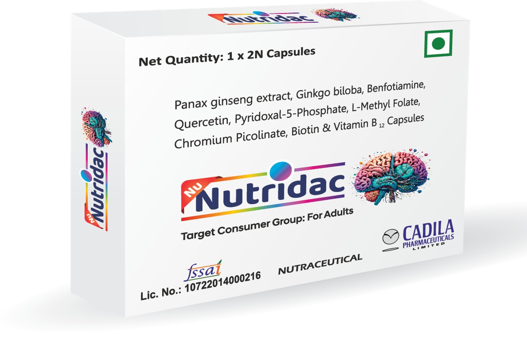 CADILA Pharmaceuticals એ ‘ન્યુ ન્યુટ્રિડેક’ કેપ્સ્યુલ લોન્ચ કર્યું