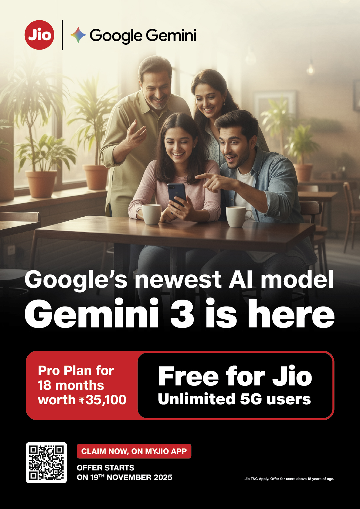 JIOએ AI ઓફરને અપગ્રેડ કરી