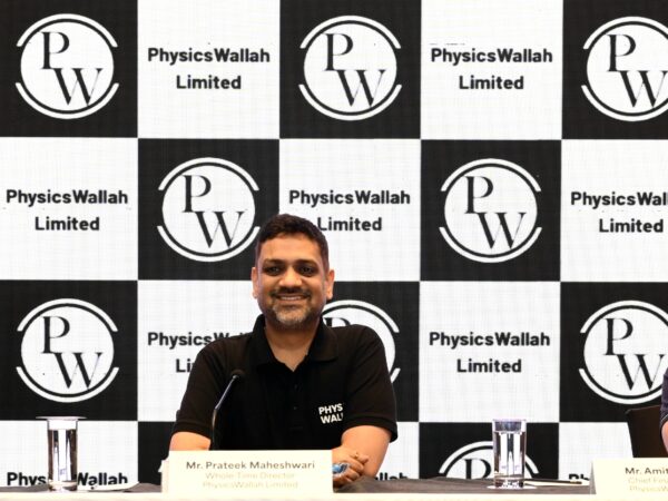 PHYSICSWALLAH LIMITEDનો IPO 11 નવેમ્બરે ખૂલશે, પ્રાઇસબેન્ડ રૂ.103 – 109