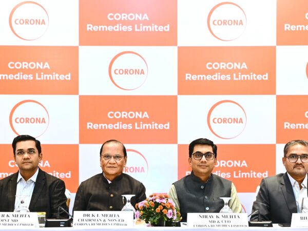 CORONA REMEDIES LTDનો IPO 8 ડિસેમ્બરે ખુલશે, પ્રાઇસબેન્ડ રૂ. 1002 – 1062