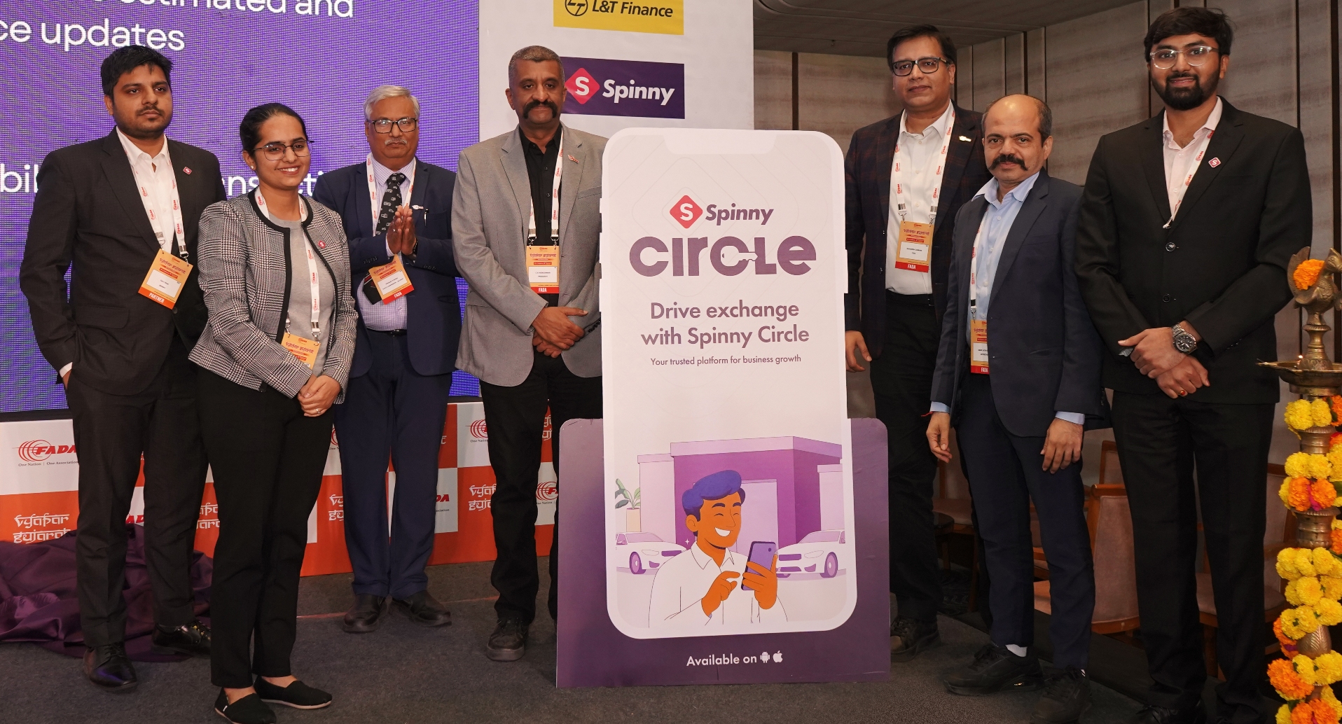 સ્પિનીએ FADA વ્યાપાર ગુજરાત 2025 ખાતે કાર ડીલર્સ માટે ‘સ્પિની સર્કલ’ એપ રજૂ કરી