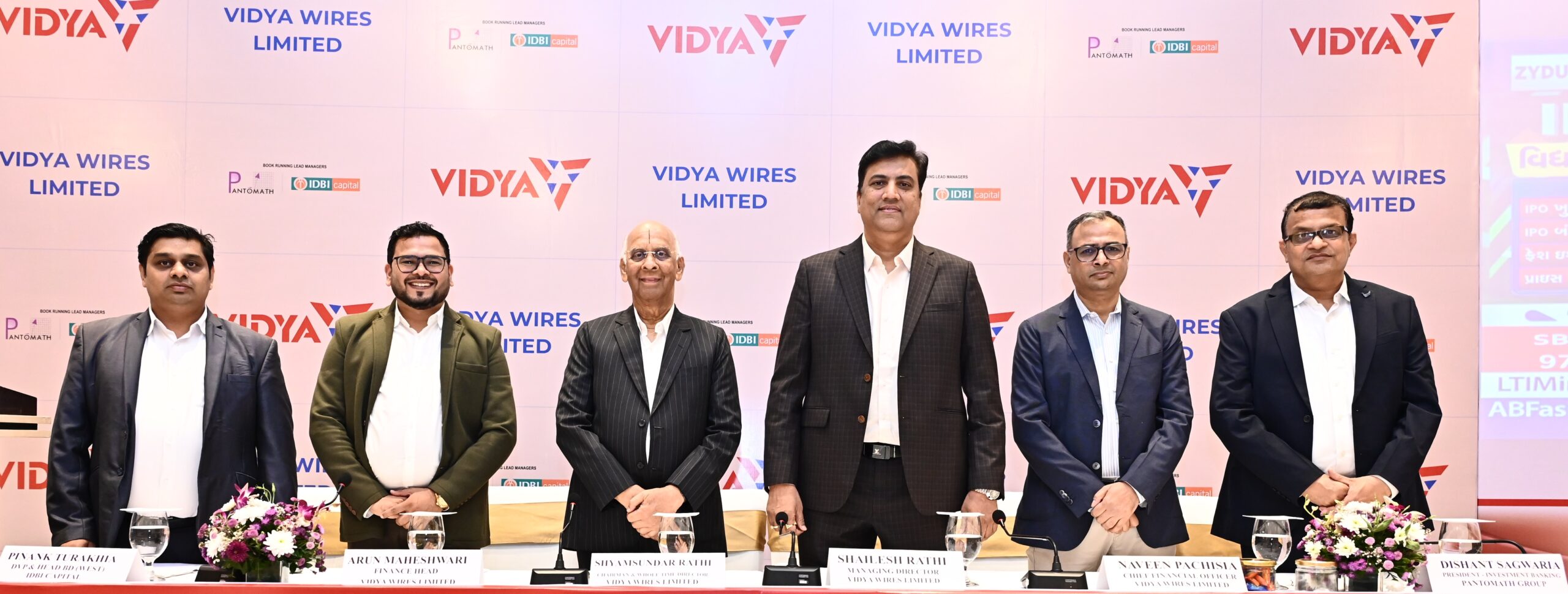 VIDYA WIRES LIMITEDનો IPO 3 ડિસેમ્બરે ખુલશે, પ્રાઇસબેન્ડ રૂ. 48 – 52