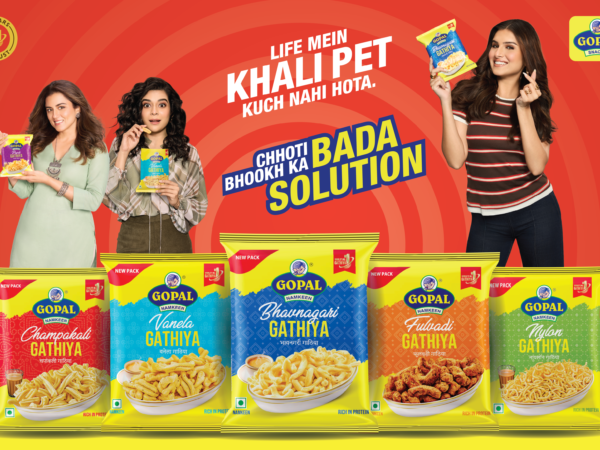 ગોપાલ સ્નેક્સએ ગાંઠિયાને પ્રમોટ કરવા માટે નવું નેશનલ કૈમ્પેન “છોટી ભુખ કા બડા સોલ્યુશન” લોંચ કર્યું