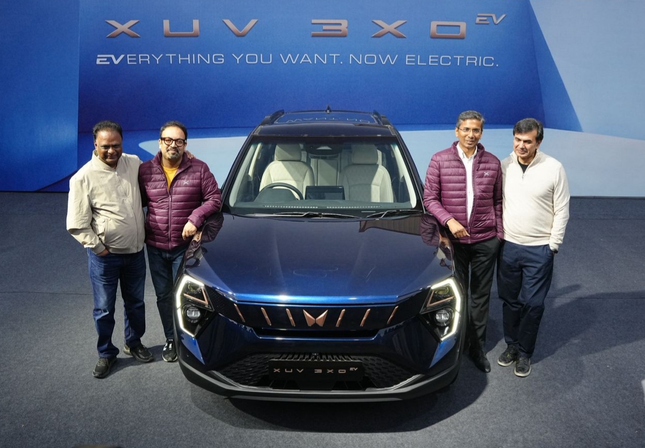 Mahindra એ ઇલેકટ્રિક કાર XUV 3XO EV લોંચ કરી