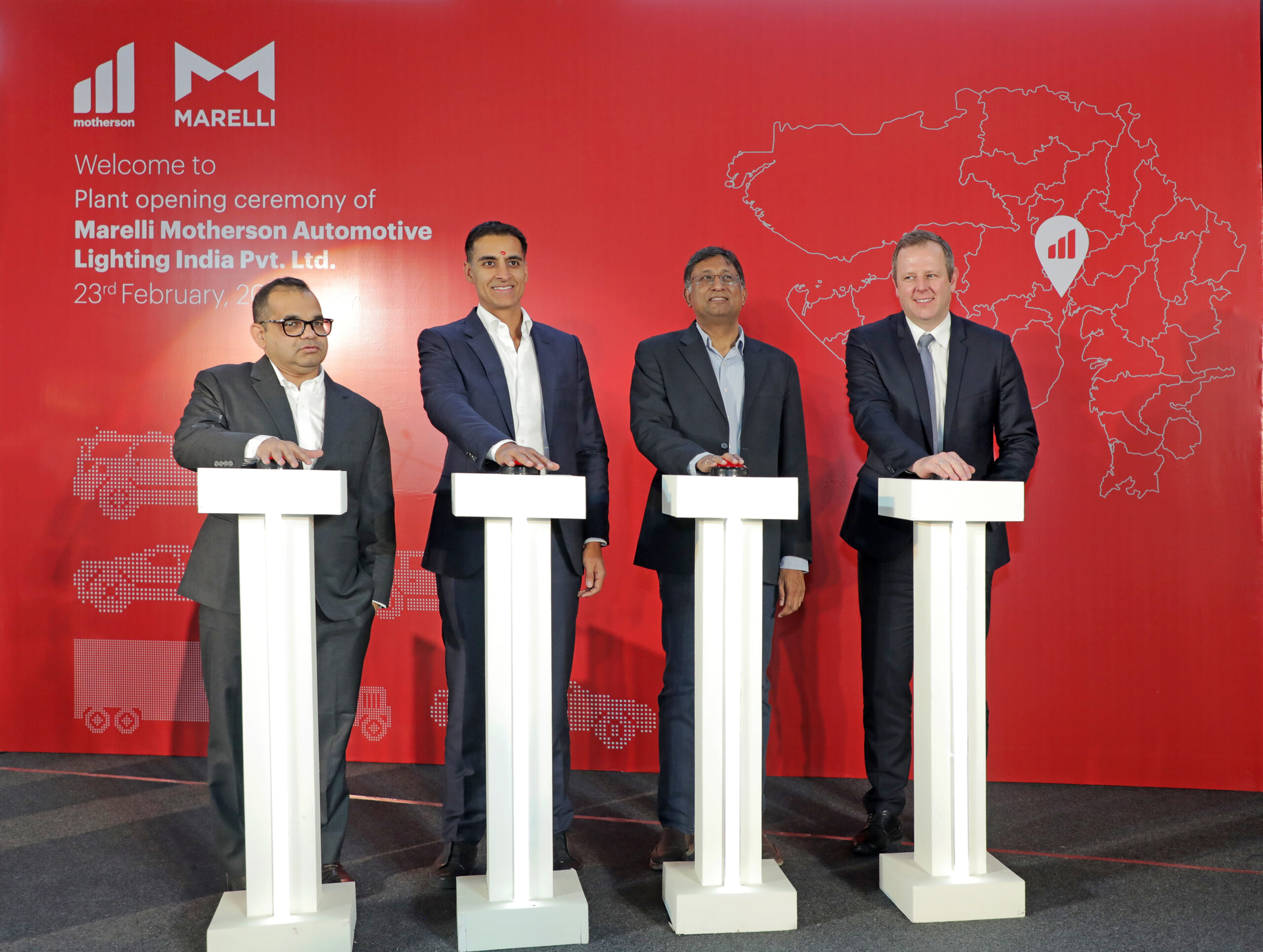 Motherson inaugurates its state-of-the-art automotive lighting plant in Sanand,