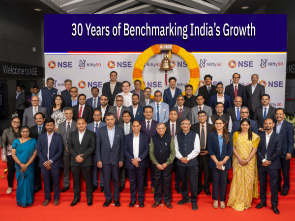 NSEએ ભારતના ફ્લેગશીપ ઇન્ડેક્સ નિફ્ટી 50ના ૩0 વર્ષની ઉજવણી કરી
