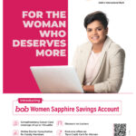 Bank of Barodaએ વેલનેસ-લિંક્ડ BOB વિમેન સેફાયર સેવિંગ્સ એકાઉન્ટ રજૂ કર્યું