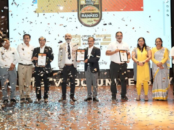 મારવાડી યુનિવર્સિટીને કમ્પ્યુટર સાયન્સ અને ઇન્ફોર્મેશન સિસ્ટમ્સ ક્ષેત્રે મળ્યું ક્યૂએસ ગ્લોબલ રેન્કિંગ